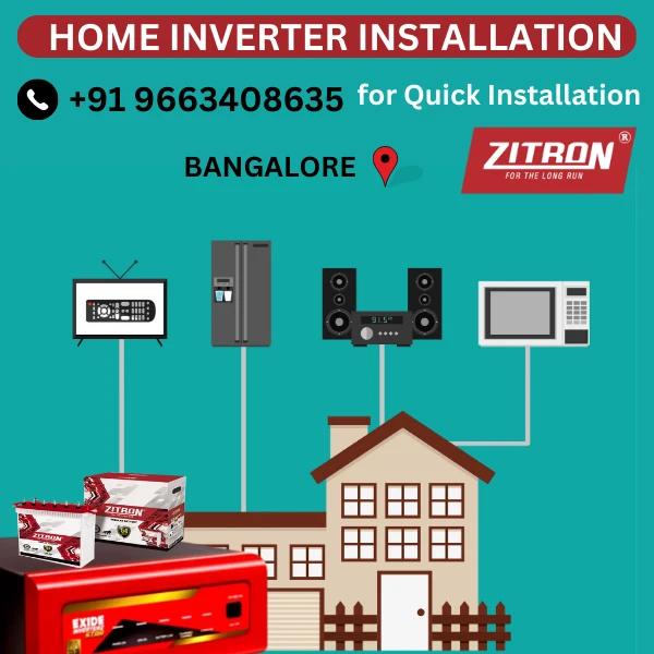 Home inverter installation service